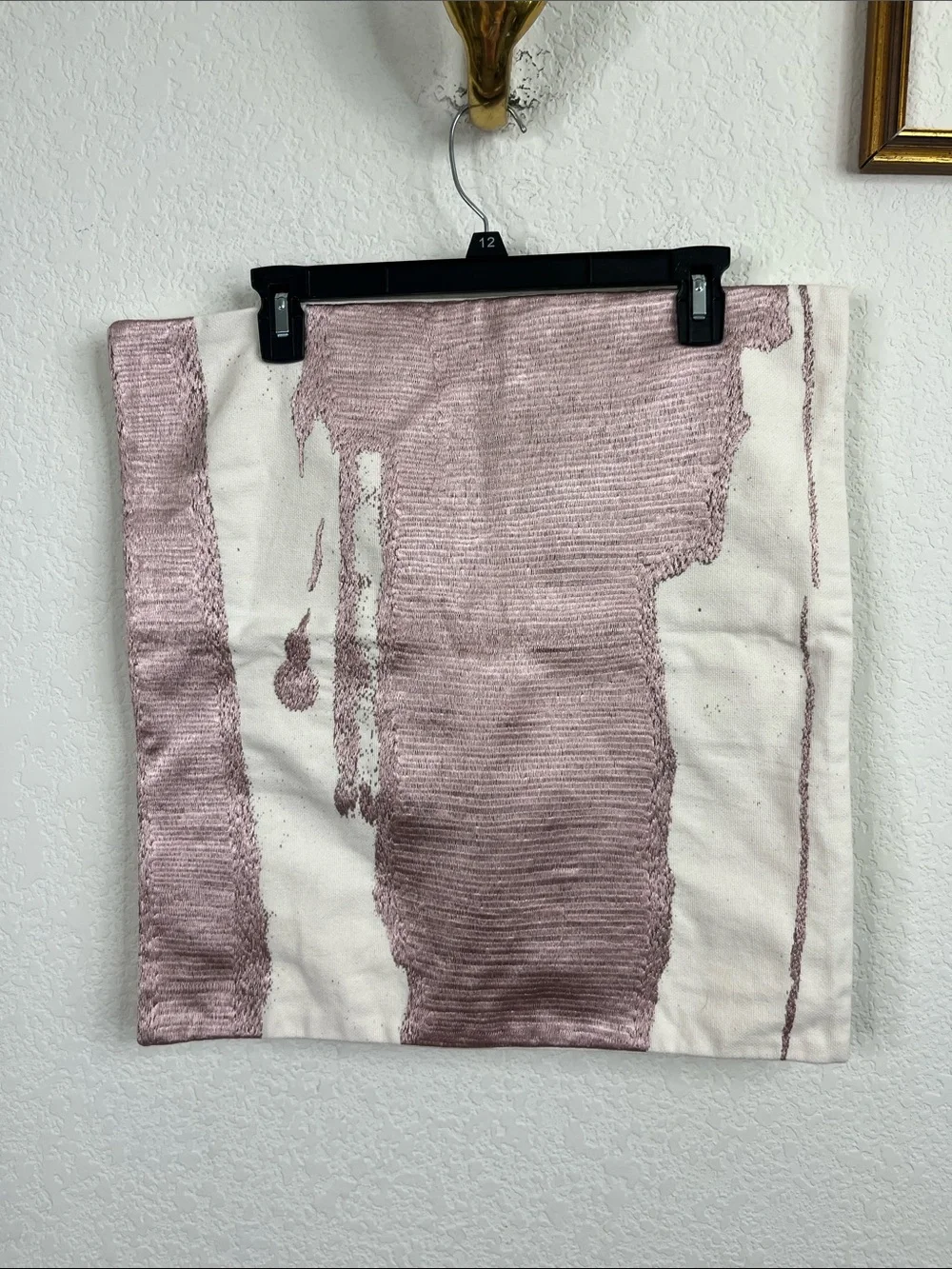 WEST ELM Ink Abstract Patterned Pillow Cover 20
